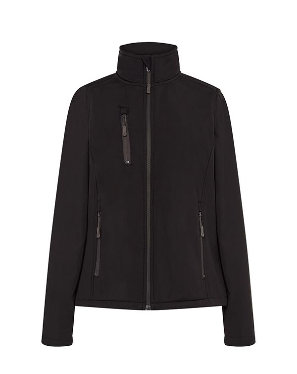 Giacca Softshell da donna Full con zip JHK