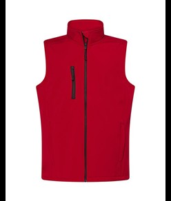 Softshell Vest Full con zip JHK