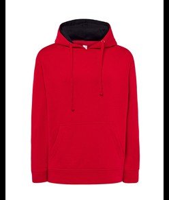 Felpa con cappuccio a contrasto Ocean Kangaroo JHK