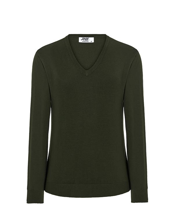 Maglione da donna con scollo a v JHK
