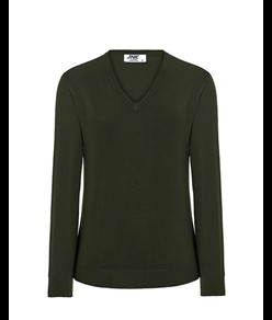 Maglione da donna con scollo a v JHK