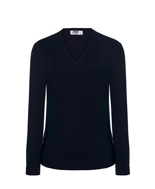 Maglione da donna con scollo a v JHK Maglione da donna con scollo a v JHK