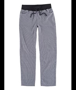 Pantaloni a quadretti con elastico in vita Workteam