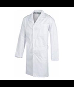 Camice unisex con chiusura a bottoni Workteam
