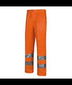 Pantaloni alta visibilità con bande rifrangenti Workteam