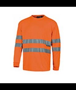 T-shirt due bande sul petto e sulle maniche Workteam