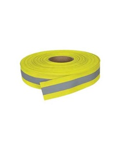 Rotolo di banda riflettente ad alta visibilità da cucire Rotolo 5 cm x 100 m Rotolo di banda riflettente ad alta visibilità da cucire Rotolo 5 cm x 100 m