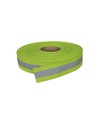Rotolo di banda riflettente ad alta visibilità da cucire Rotolo 5 cm x 100 m Rotolo di banda riflettente ad alta visibilità da cucire Rotolo 5 cm x 100 m