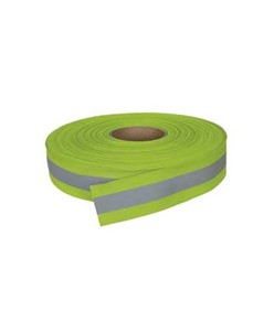 Rotolo di banda riflettente ad alta visibilità da cucire Rotolo 5 cm x 100 m Rotolo di banda riflettente ad alta visibilità da cucire Rotolo 5 cm x 100 m