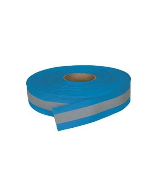 Rotolo di banda riflettente ad alta visibilità da cucire Rotolo 5 cm x 100 m Rotolo di banda riflettente ad alta visibilità da cucire Rotolo 5 cm x 100 m