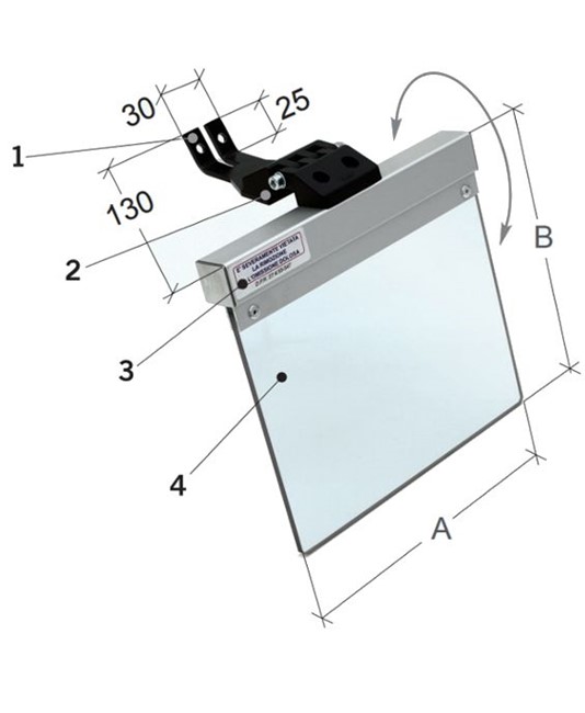 Protezione per molatrici ed affilatrici Protezione per molatrici ed affilatrici