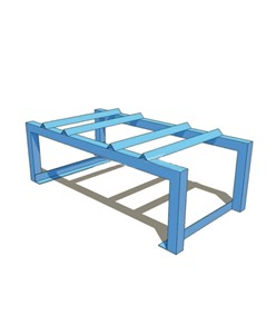 Supporti per fusti in acciaio