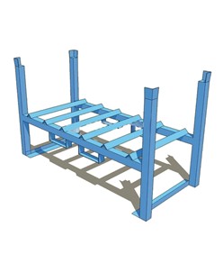 Supporti in acciaio per fusti