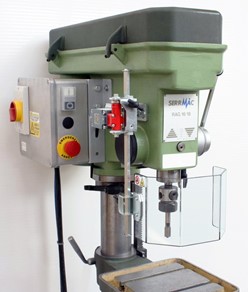 Protezione per trapano a colonna di medio-piccole dimensioni