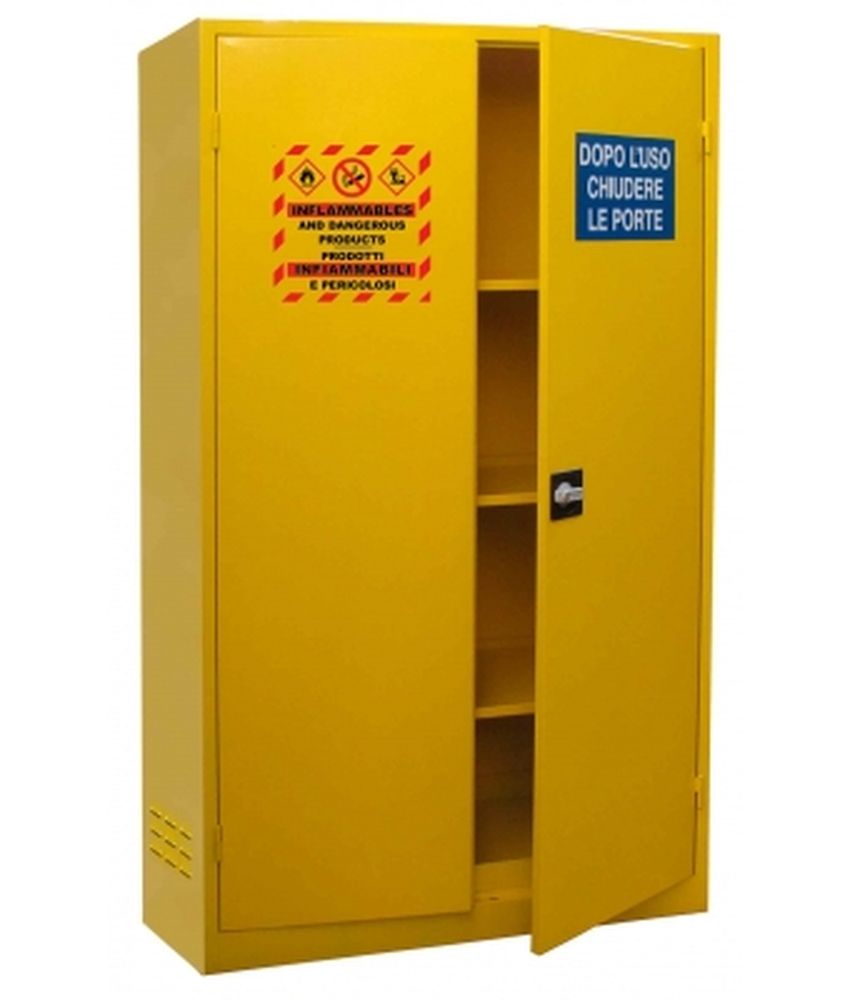 Armadio per liquidi infiammabili a due ante