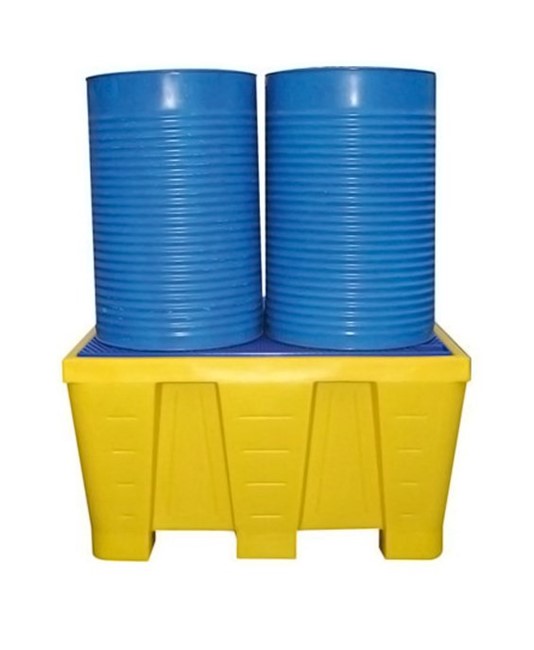 Vasca contenimento per 4 fusti 200 litri Vasca contenimento per 4 fusti 200 litri