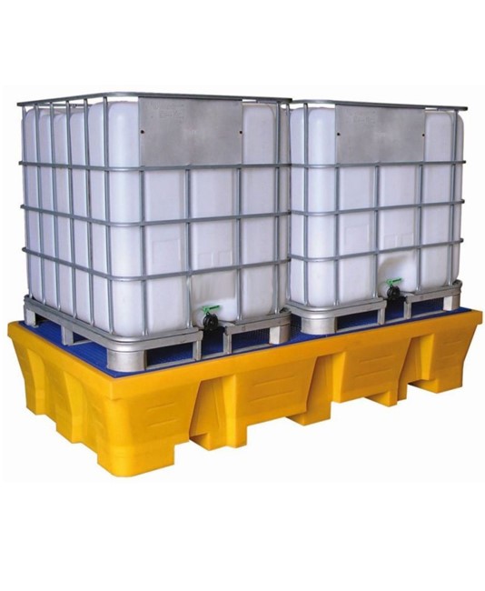 Vasca di raccolta per 2 cisterne da 1000 litri Vasca di raccolta per 2 cisterne da 1000 litri