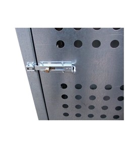 Armadio in acciaio zincato per stoccaggio di 12 bombole. Armadio in acciaio zincato per stoccaggio di 12 bombole.