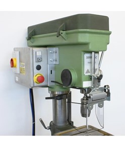 Protezione per trapano a colonna di medie dimensioni