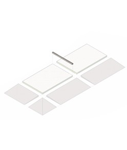 Sistema modulare di vasche in acciaio