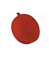 Capsula in plastica rossa