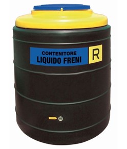 Contenitore in polietilene per raccolta liquido freni con capacità 300 L