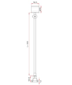 Lampada a led per macchine utensili connessione AC 100-240 V