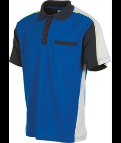 Polo combinata tre colori Workteam