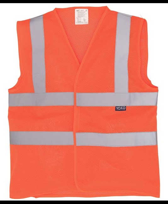 Gilet alta visibilità traspirante YOKO YK006