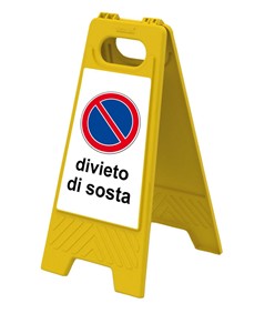 Cavalletto segnaletico personalizzato