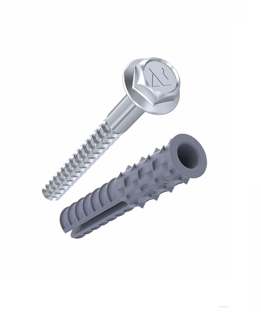 Tassello con vite per dossi e delineatori codice ZEP Tassello con vite per dossi e delineatori codice ZEP