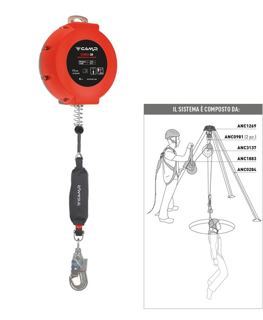 Dispositivo anticaduta retrattile Dispositivo anticaduta retrattile