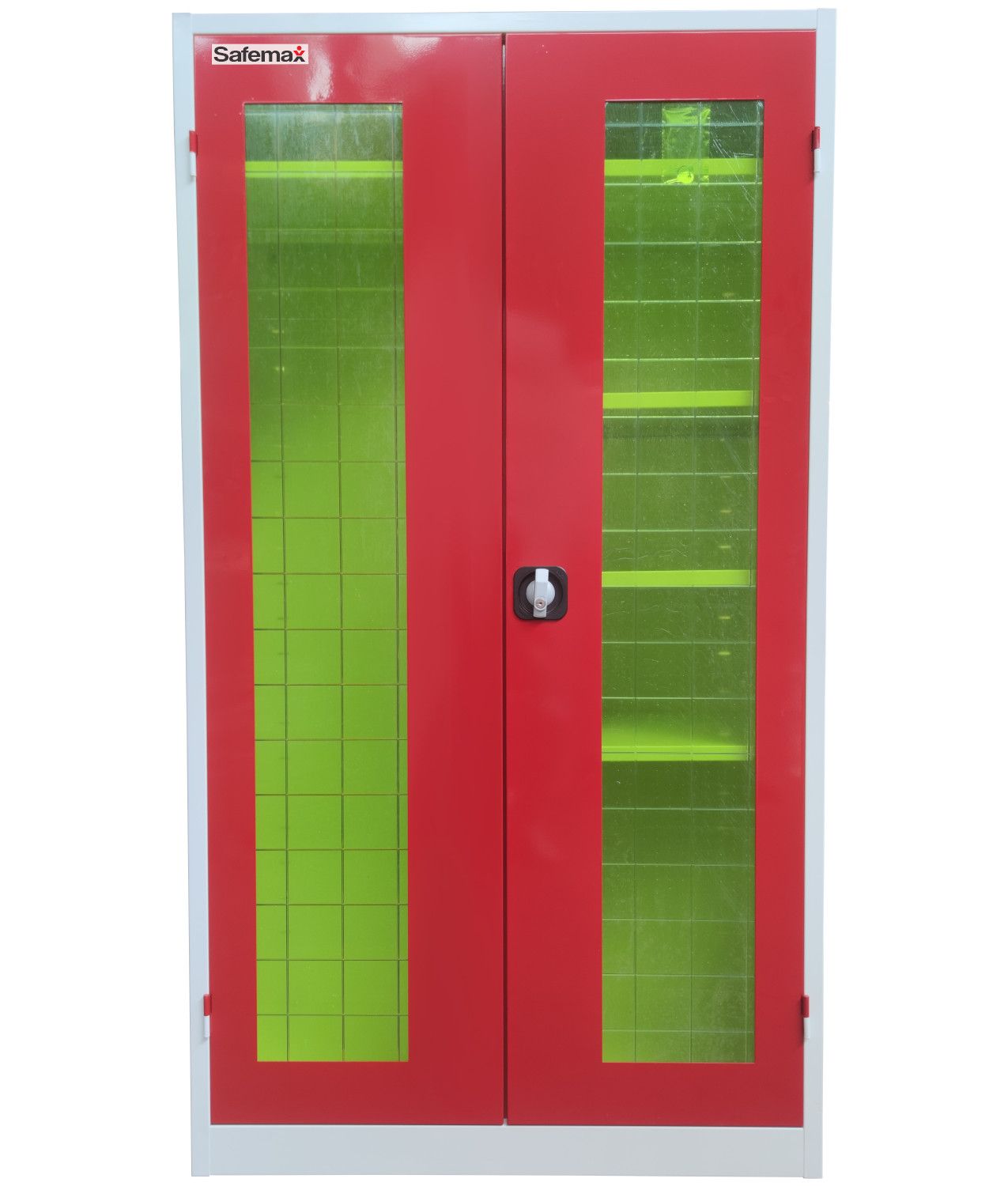 Armadio per DPI con ante in vetro e appendiabiti Safemax