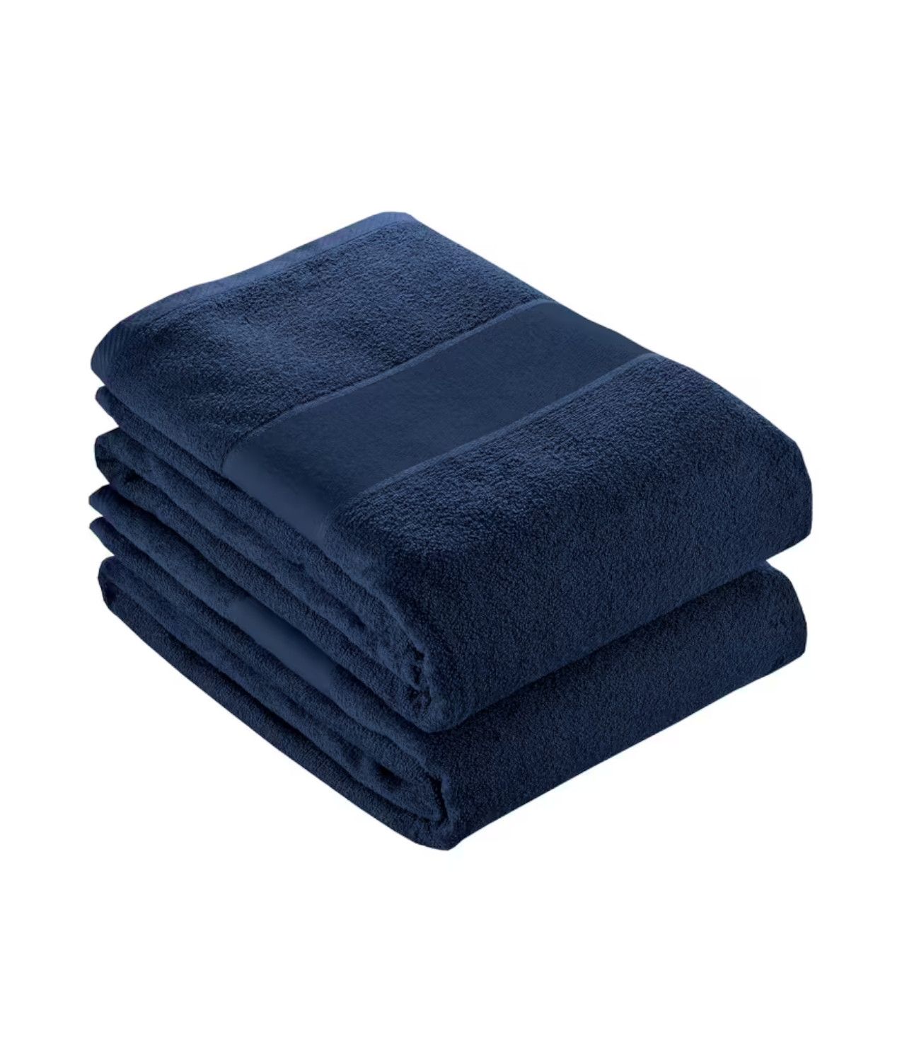 Telo in spugna di cotone 100 % ( 300 g/m2) con banda bianca in poliestere 30x50cm