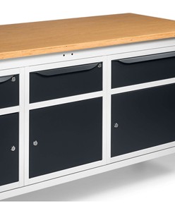 Banco da lavoro a 3 armadi Fami Work Up Work2011