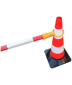 Asta di delimitazione universale per coni stradali  Conex