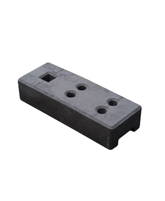 Base in plastica per recinzione da cantiere Base in plastica per recinzione da cantiere