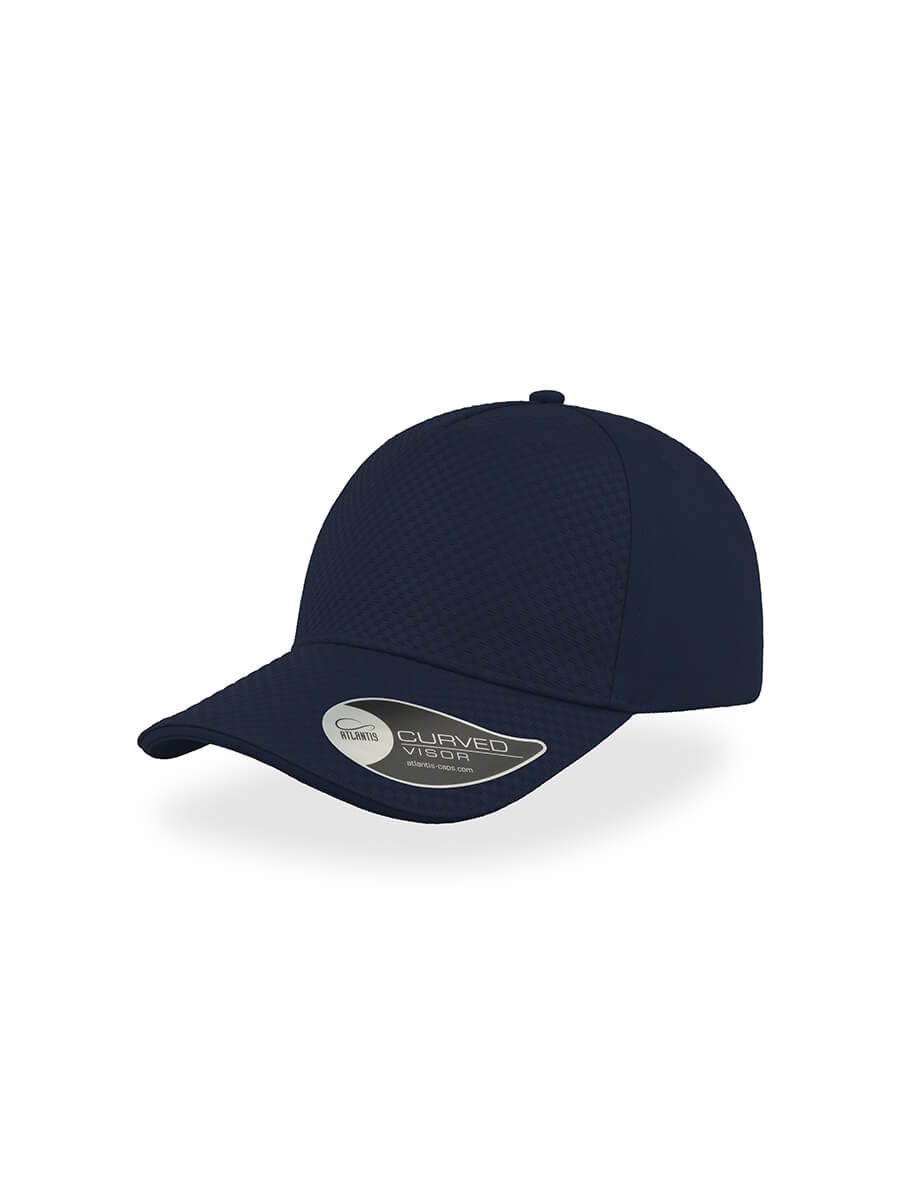 CAPPELLO VISIERA CURVA 5 PANNELLI Atlantis