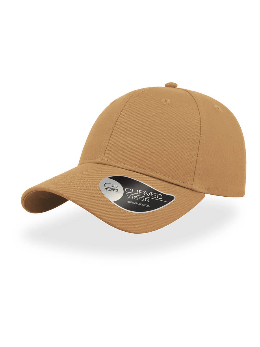 CAPPELLO VISIERA CURVA 6 PANNELLI Atlantis