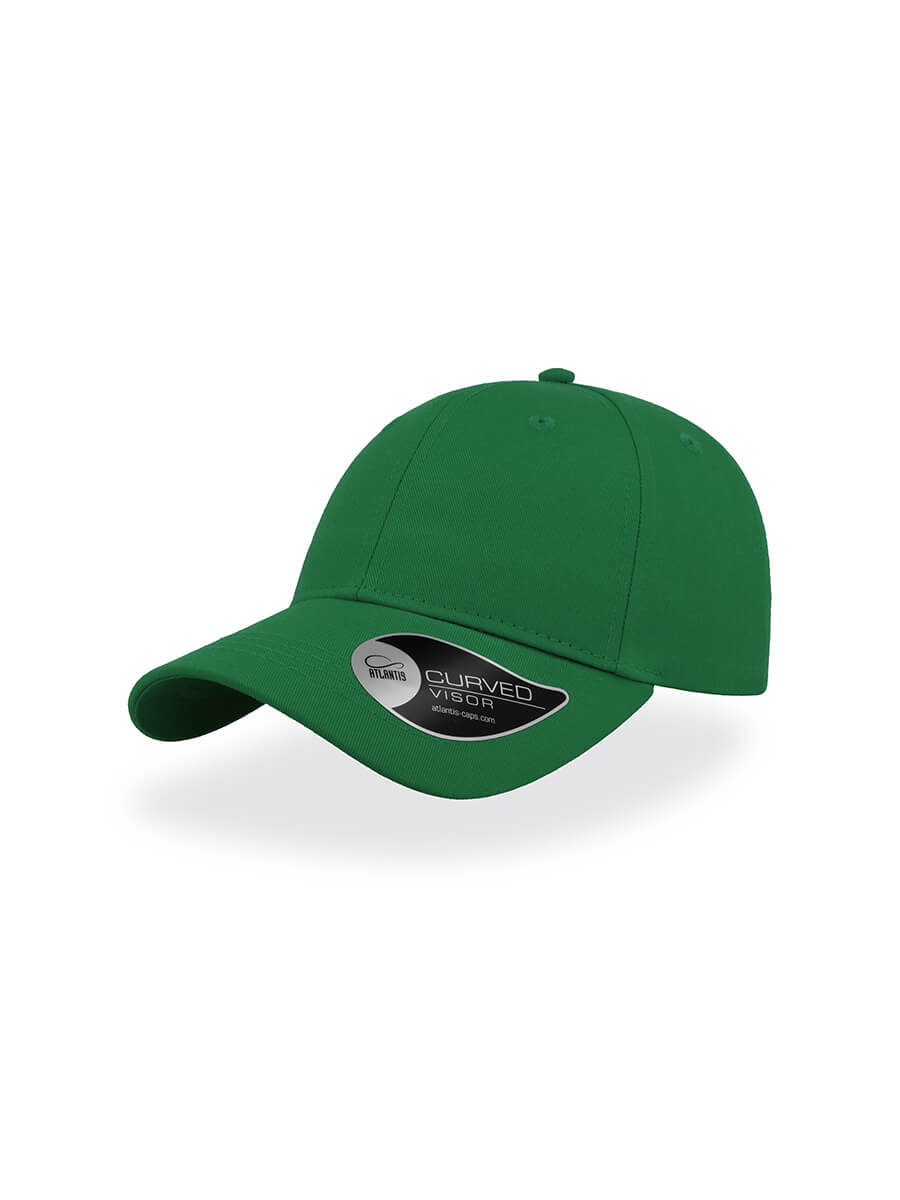 CAPPELLO VISIERA CURVA 6 PANNELLI Atlantis