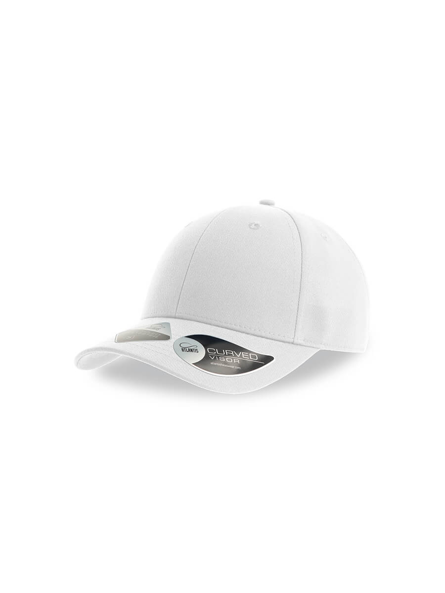 CAPPELLO VISIERA CURVA 6 PANNELLI Atlantis