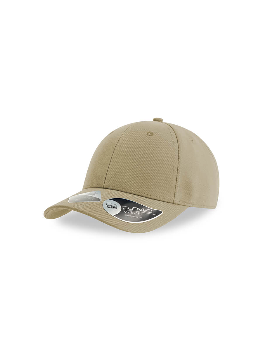 CAPPELLO VISIERA CURVA 6 PANNELLI Atlantis