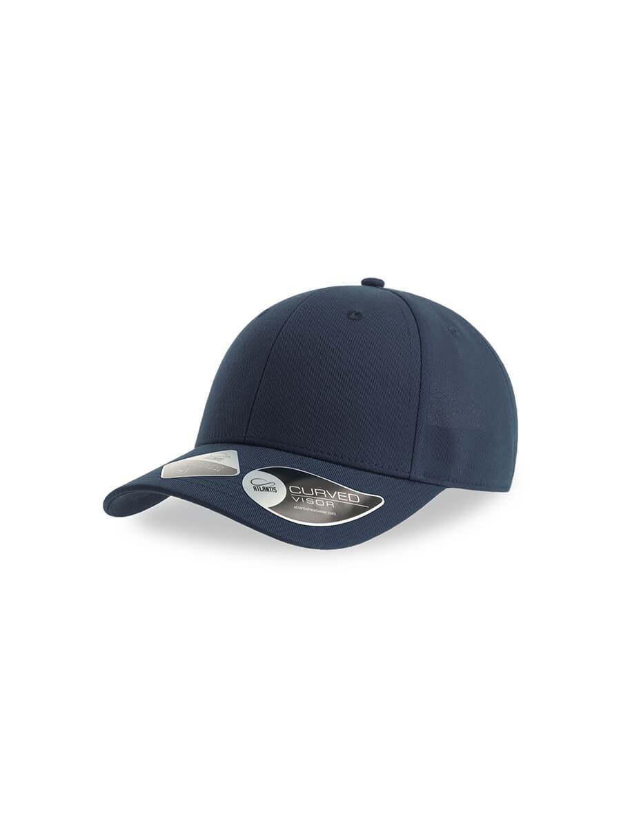 CAPPELLO VISIERA CURVA 6 PANNELLI Atlantis