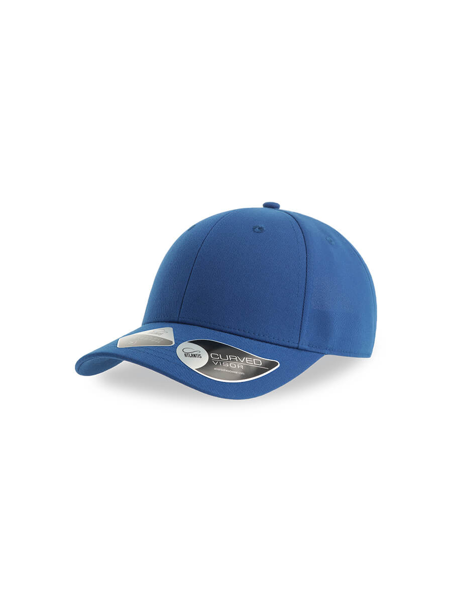 CAPPELLO VISIERA CURVA 6 PANNELLI Atlantis