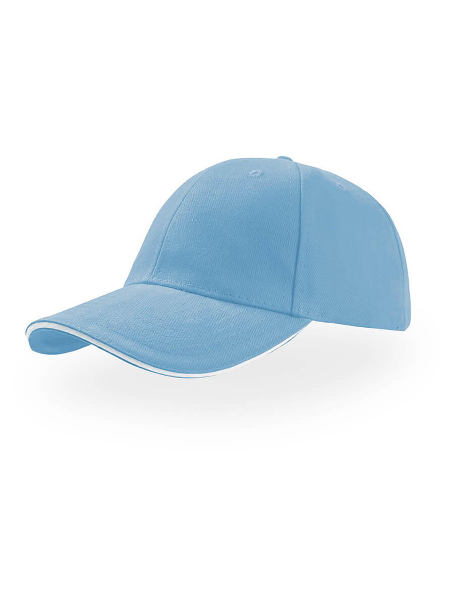 CAPPELLO VISIERA CURVA 6 PANNELLI Atlantis