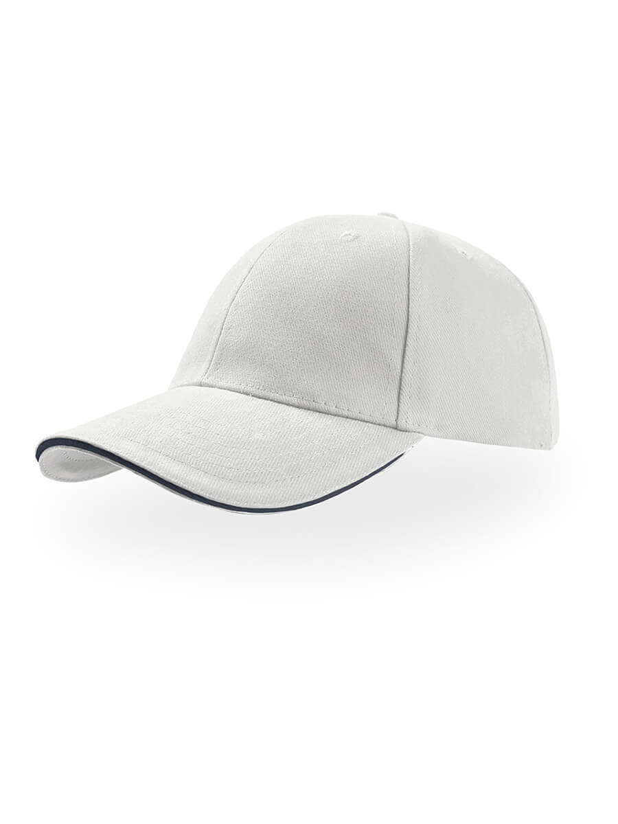 CAPPELLO VISIERA CURVA 6 PANNELLI Atlantis