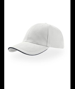 CAPPELLO VISIERA CURVA 6 PANNELLI Atlantis