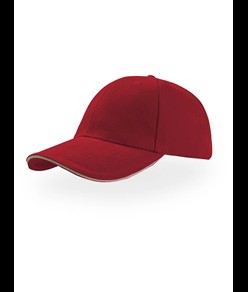 CAPPELLO VISIERA CURVA 6 PANNELLI Atlantis