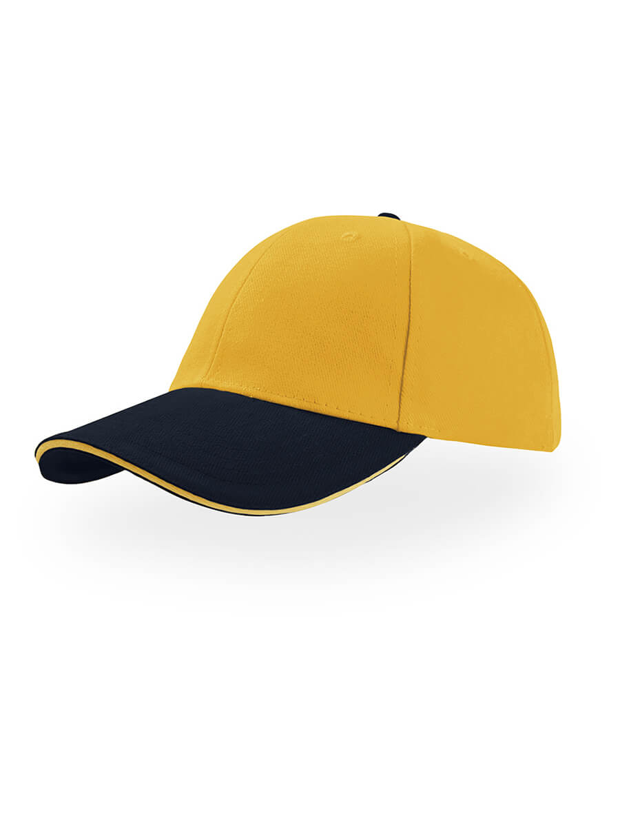 CAPPELLO VISIERA CURVA 6 PANNELLI Atlantis