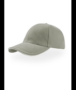 CAPPELLO VISIERA CURVA 6 PANNELLI Atlantis